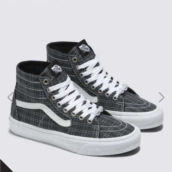 Vans Unisex Sk8-Hi Tapered Size 7 Men 8.5 Women Beads Black NWT - Picture 1 of 13